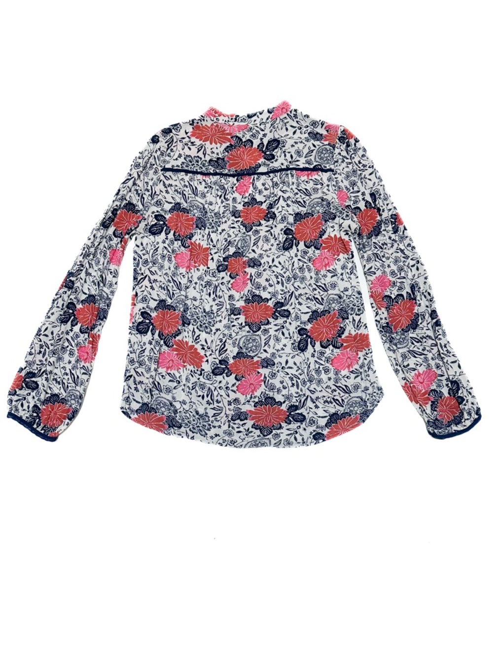 5/$75 Anthropologie Porridge Let Me Be Floral
Print Prairie Blossom Cotton Top - Picture 2 of 8